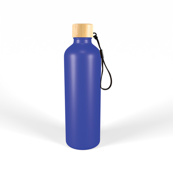 gelato-aluminium-drink-bottle-with-bamboo-lid-darkblue