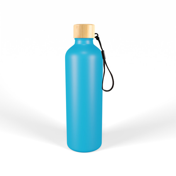 gelato-aluminium-drink-bottle-with-bamboo-lid-lightblue